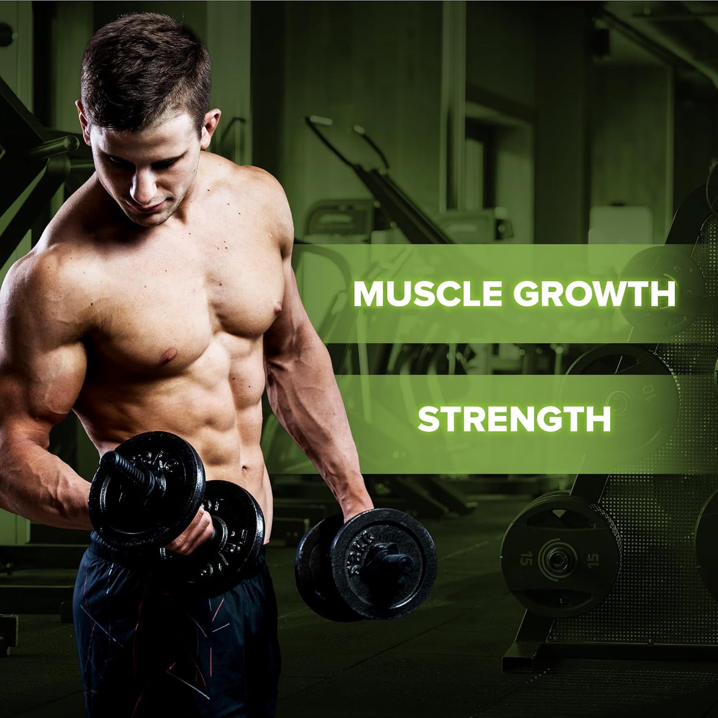 Whey Protein Powder Cookies & Cream Flavor for Muscle Growth & Recovery - 28 Servings, Isolate, Concentrate, Hydrolysate Blend - 2.2lbs