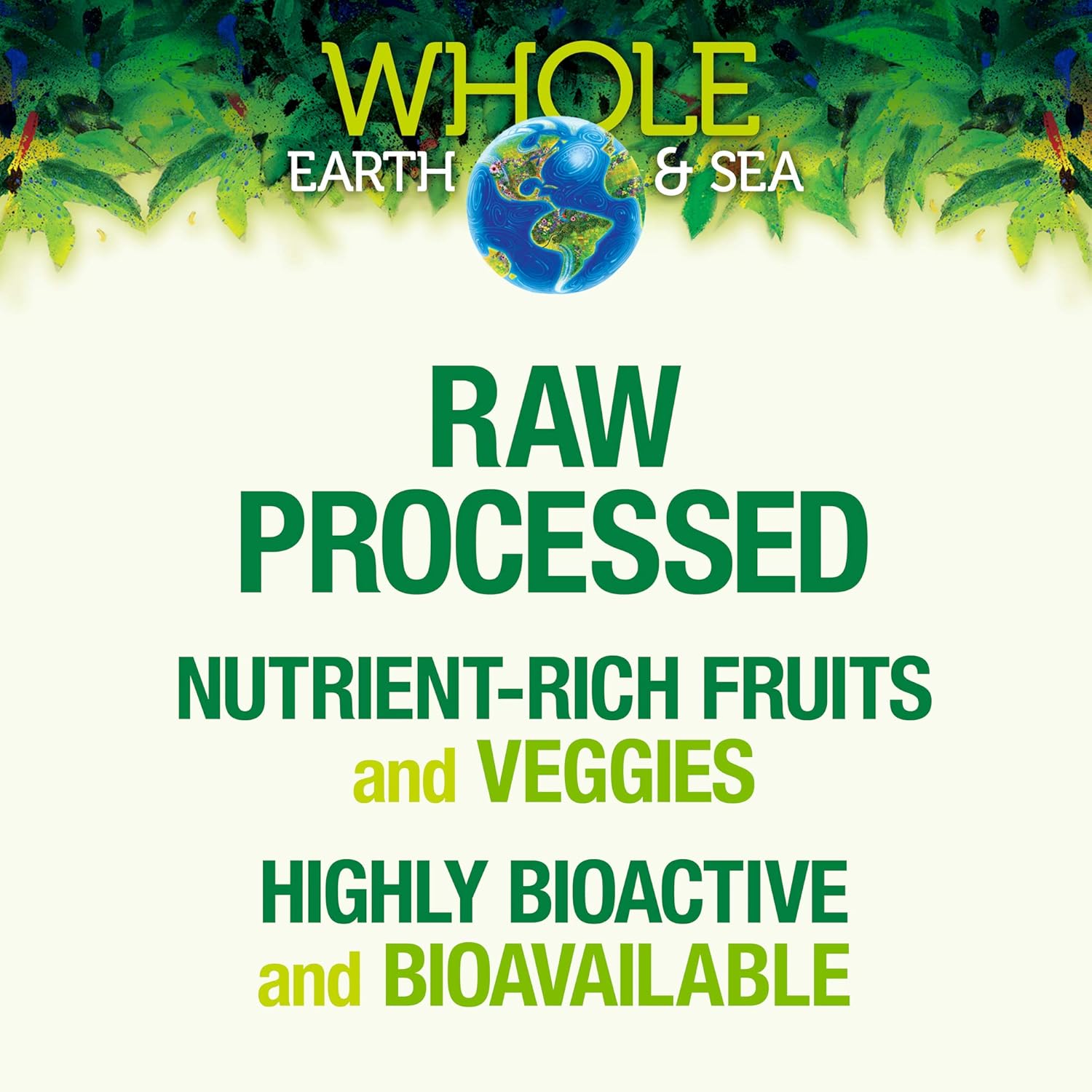 Whole Earth & Sea Men's 50+ Multivitamin & Mineral with Natural Factors - 120 Tablets