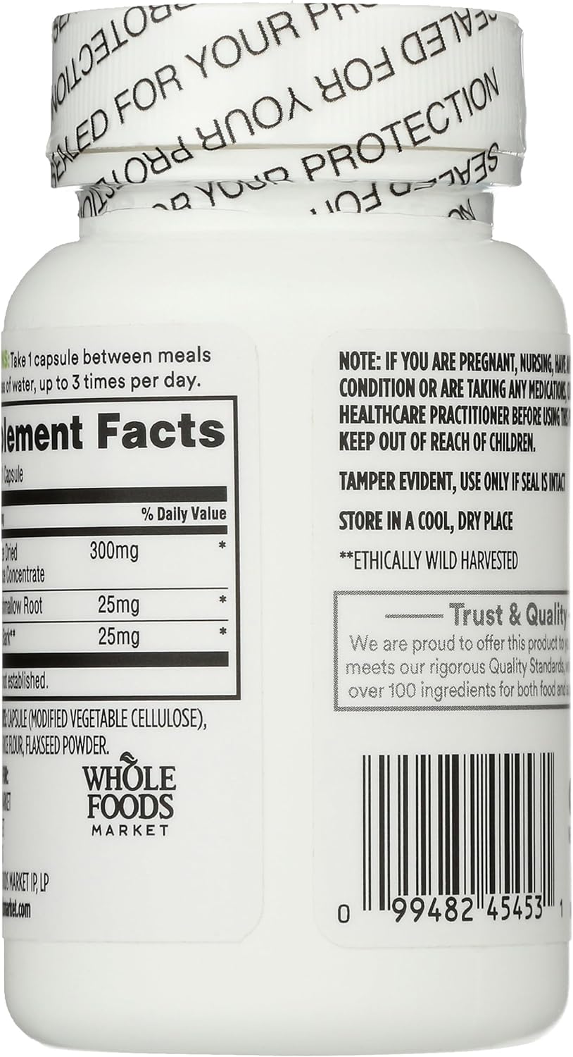 Whole Foods Market 365 Aloe Vera Plus + Capsules - 60 Count