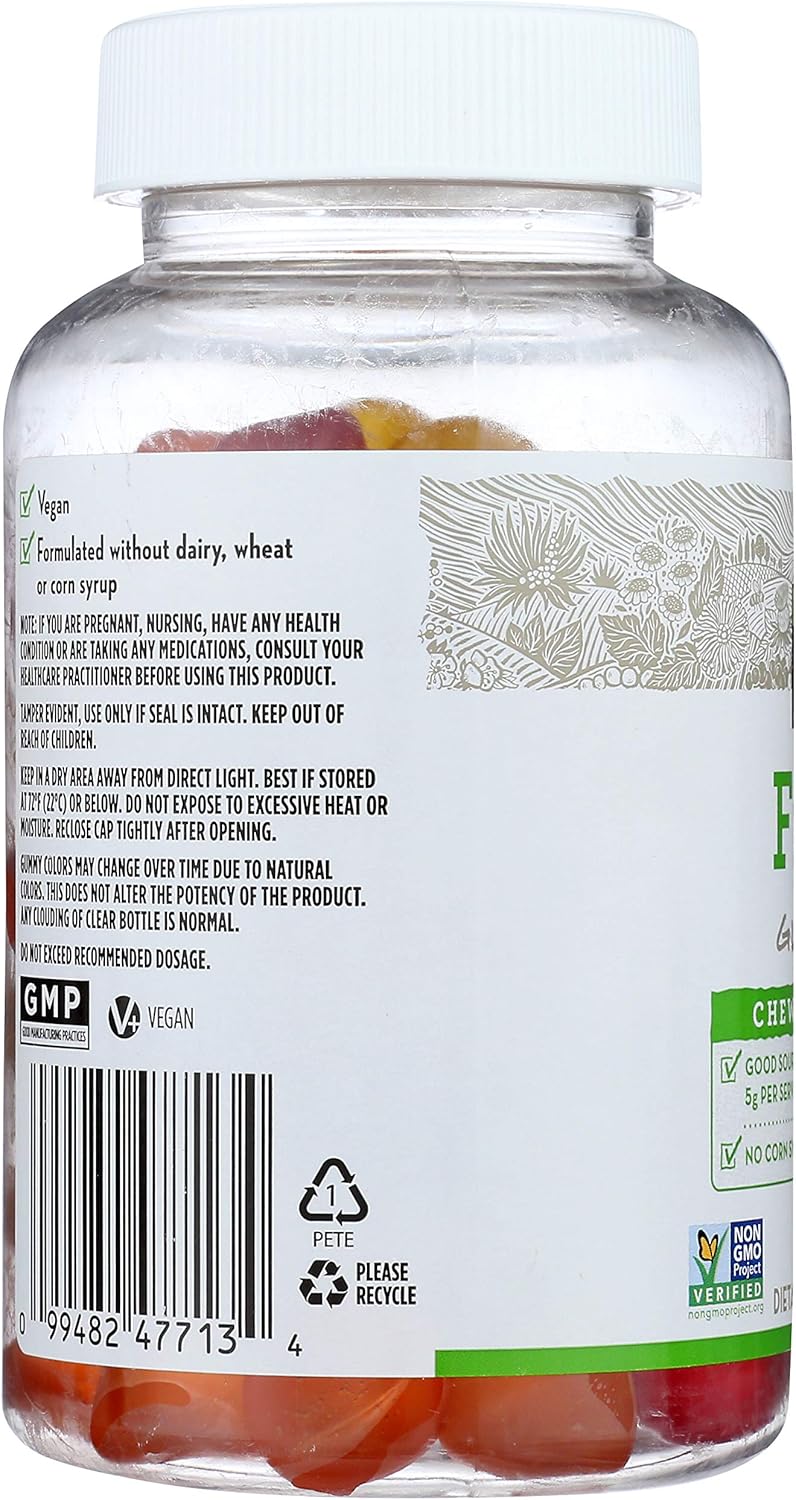 Whole Foods Market 365 Fiber Gummy Supplement - 90 Count, Pack of 2