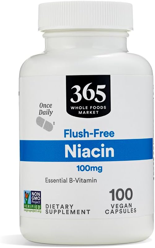 Whole Foods Market 365 Niacin 100 Count Supplement