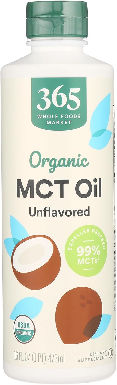 Whole Foods Market 365 Unflavored MCT Oil - 16 Fl Oz Bottle