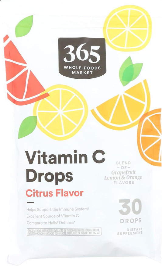 Whole Foods Market 365 Vitamin C Lozenges - 30 Count - Immune Support Supplement