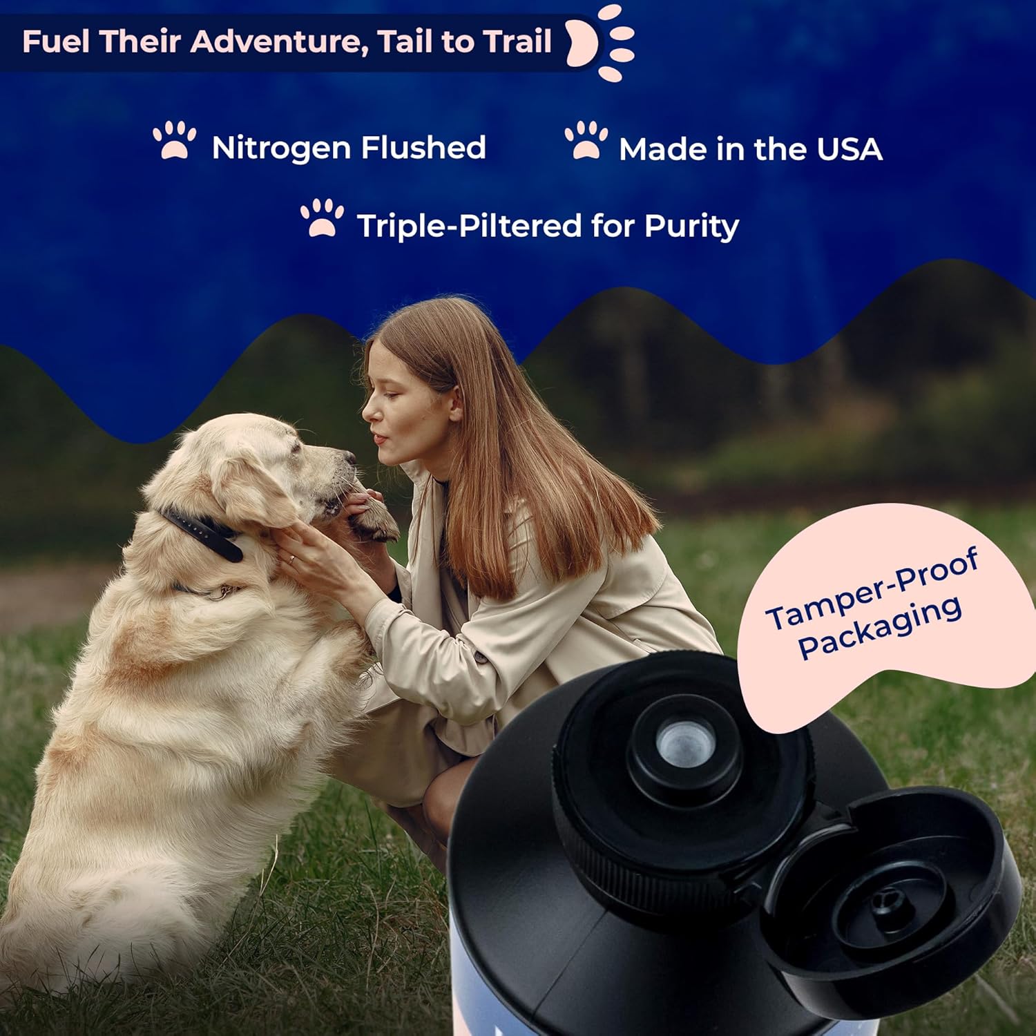 Wild Alaskan Salmon Oil Omega-3 Supplement for Dogs & Cats - 32 oz - Promotes Skin, Coat, Brain, Eye & Heart Health