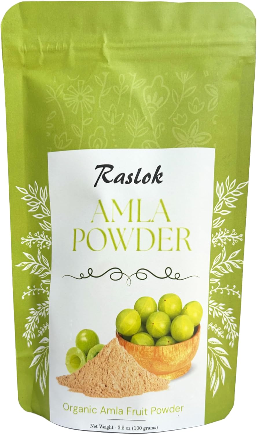 Wild Amla Berries Powder - Rich in Vitamin C and Antioxidants - Natural Energy Booster - 3.52 Oz Pack