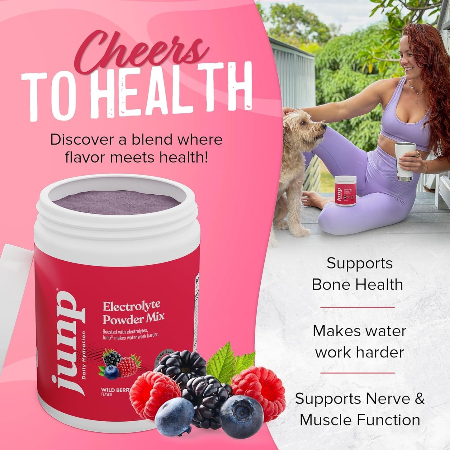 Wild Berry Electrolyte Powder Drink Mix - 180 Servings, Sugar Free, Keto Friendly, Potassium & Salt Hydration Powder with Zero Calories