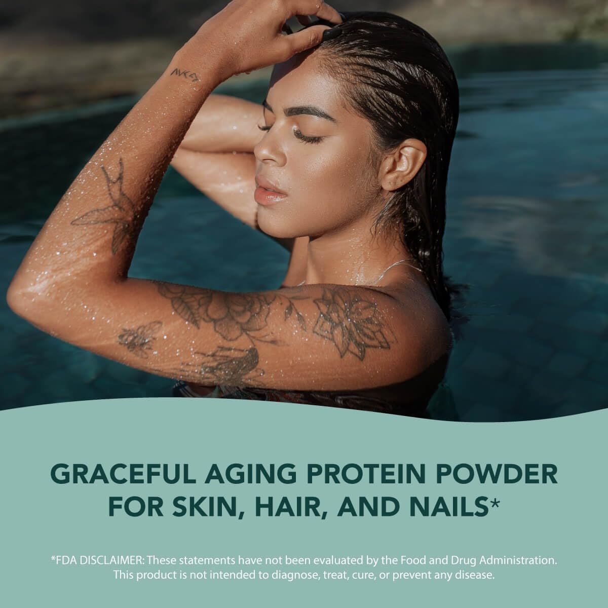 Wild-Caught Marine Collagen Peptides Powder Stick Packs - 30 Single Use Packets for Hair, Skin & Nails - Non-GMO, Zero Carbs, High Bioavailability