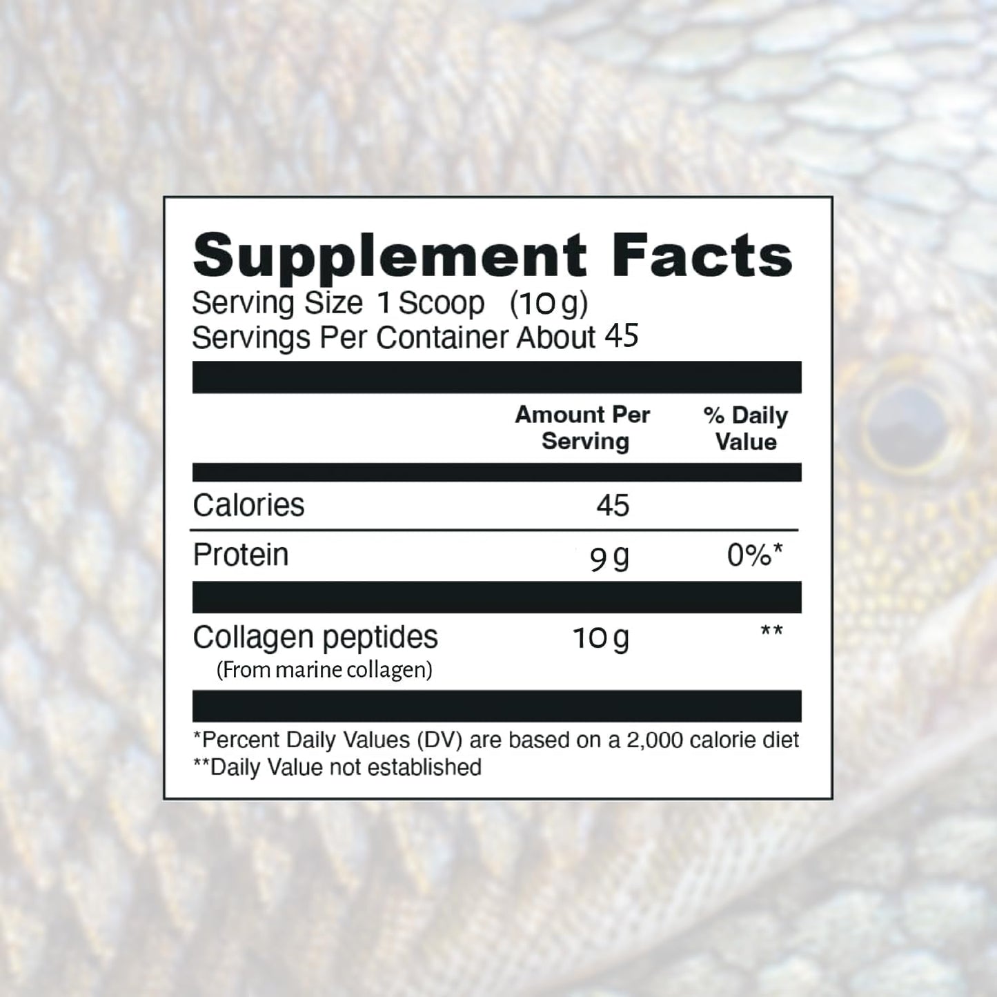 Wild-Caught Marine Collagen Powder 16 Oz - Non-GMO & Keto Certified - Easy to Mix - 45 Servings