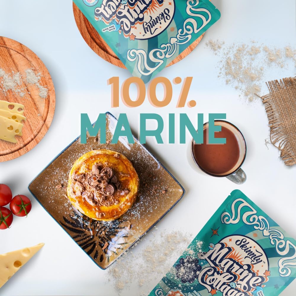 Wild-Caught Marine Collagen Protein Powder - Unflavored, Types 1 & 3, Hydrolyzed Peptides from Pacific and Indian Oceans 8oz