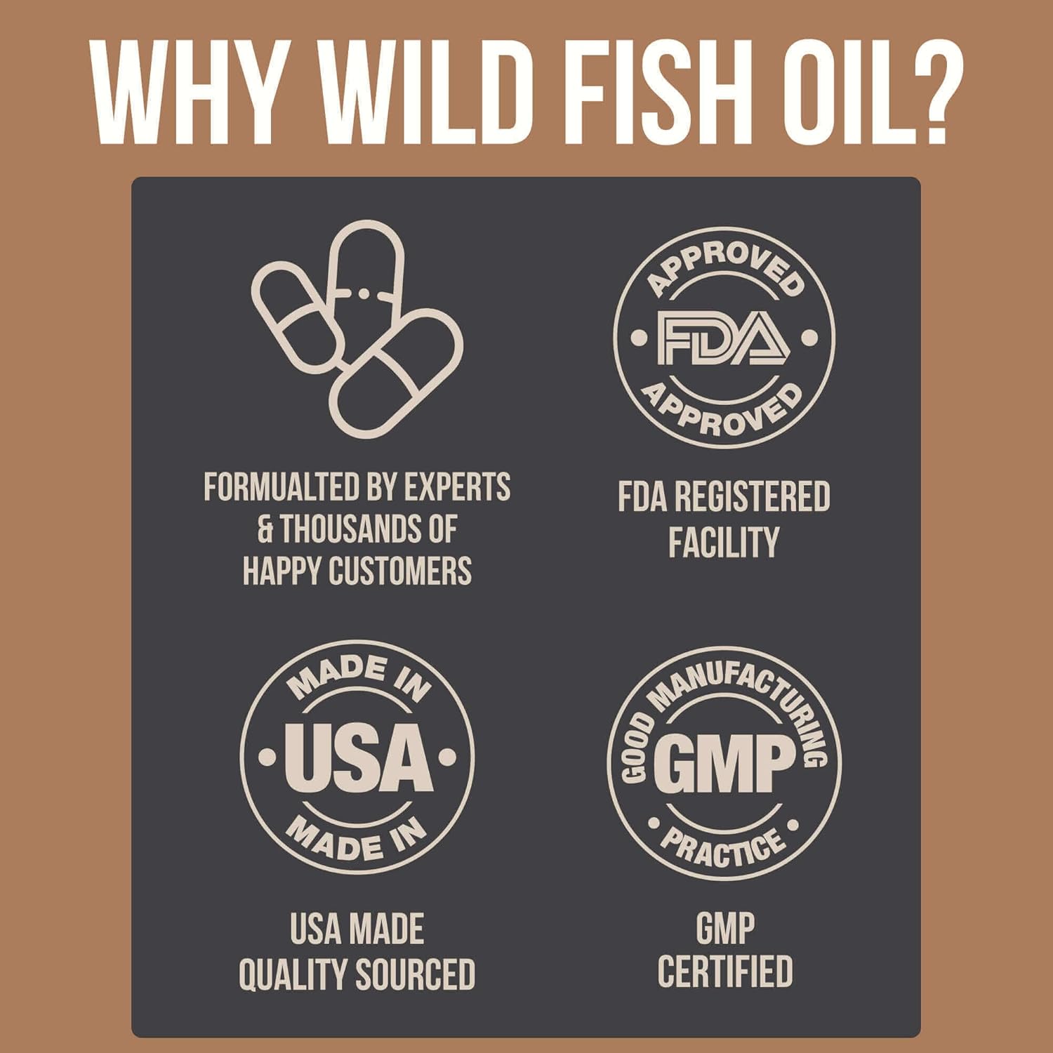 Wild Foods Lemon Liquid Omega 3 Fish Oil Supplement - 16 oz (2 pk) - Non-GMO, Gluten Free - Triple Strength Heart & Joint Nutrition with DPA, DHA, EPA for Women & Men - Wild Caught, Burpless, Odorless