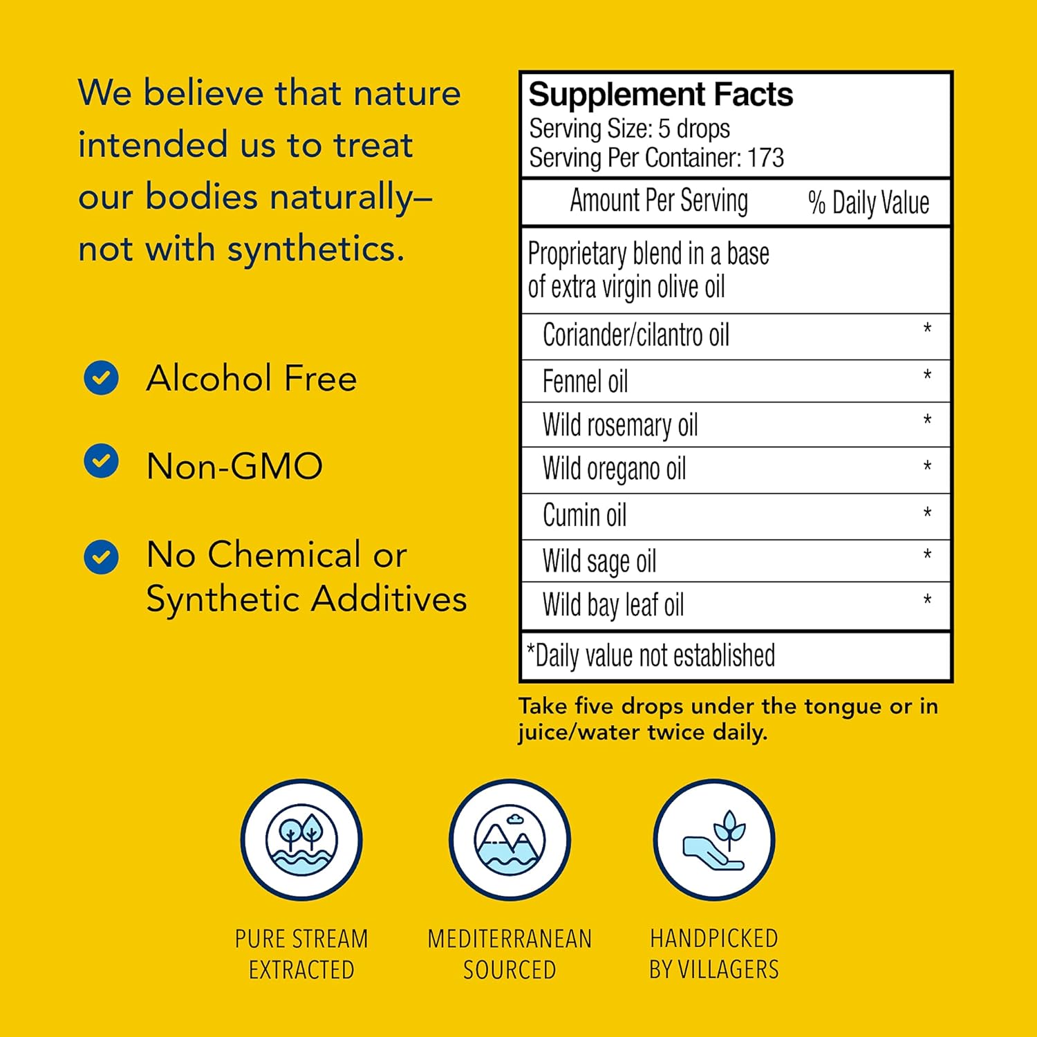 Wild Spice Oils Liver & Gallbladder Support Supplement - Non-GMO - 24 Servings - 1 fl. oz.