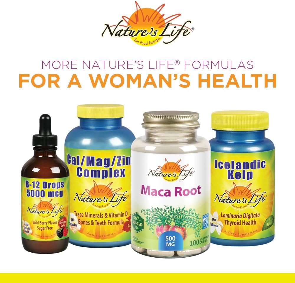 Wild Yam 1000mg Herbal Supplement for Women's Health - Supports Healthy Balance with Diosgenin - Non-GMO Veg Capsules
