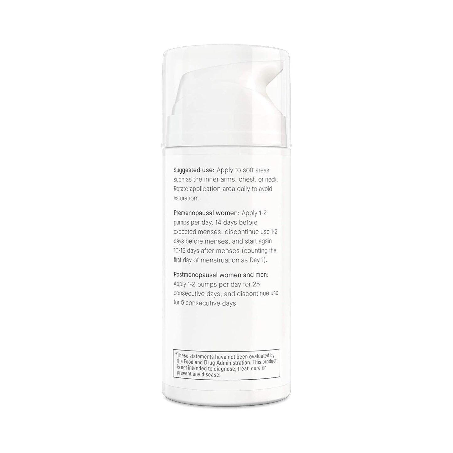 Wild Yam Progesterone Cream for Menopause Relief - Micronized Bioidentical USP Progesterone Cream to Support Mood Balance - 3.4 oz