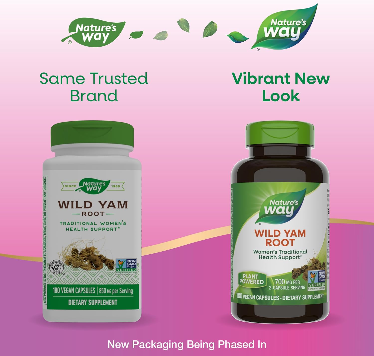 Wild Yam Root Capsules for Women's Traditional Health Support - 700mg per Serving, Non-GMO, 180 Vegan Capsules