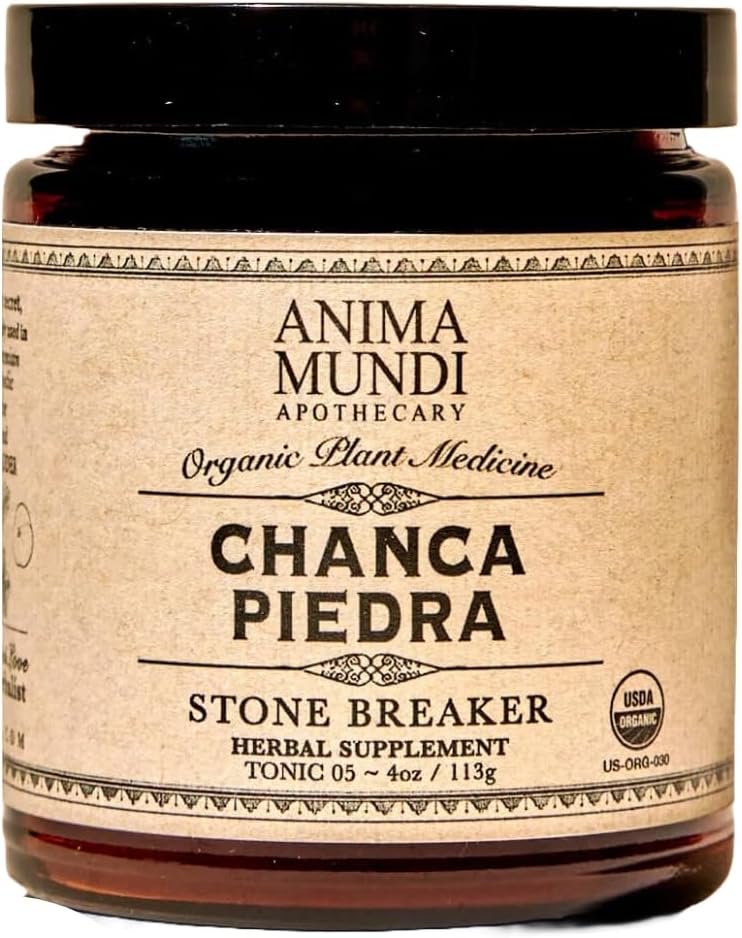 Wildcrafted Stone Breaker Chanca Piedra Powder for Tea - Liver, Gallbladder & Kidney Support - Anima Mundi Apothecary (4oz)