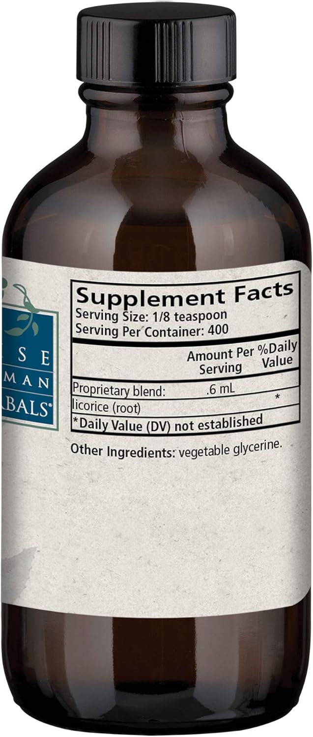 Wise Woman Herbals Licorice Root Extract 8 oz - Extra Strength 4:1 Liquid - Alcohol-Free - Digestion & Immune Support