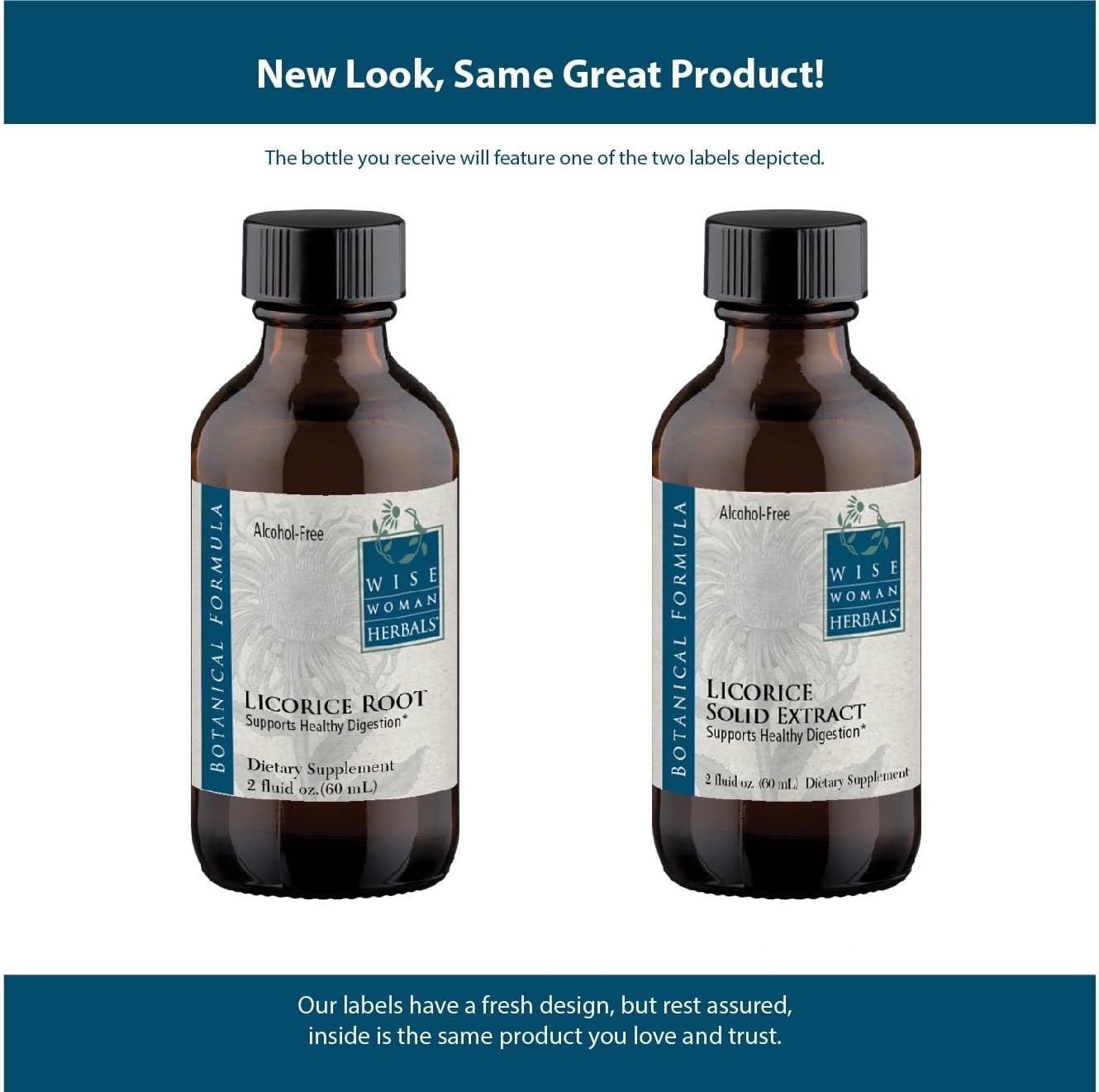 Wise Woman Herbals Licorice Root Extract 8 oz - Extra Strength 4:1 Liquid - Alcohol-Free - Digestion & Immune Support