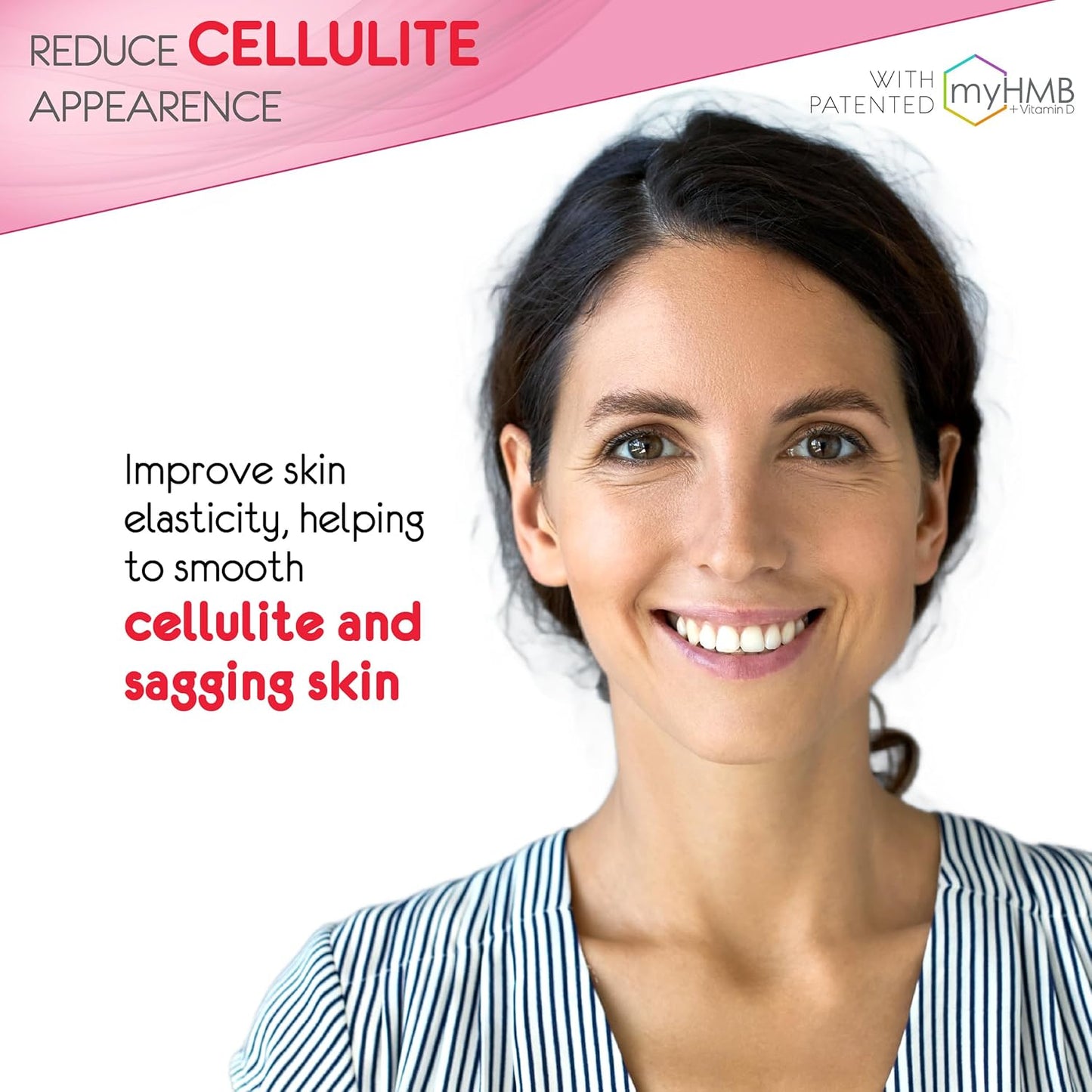 Women's AgelessLX Collagen Enhancer Powder with HMB, Vitamin D3, K2, Horsetail, and Biotin - 30 Packets, Cherry Limeade Flavor