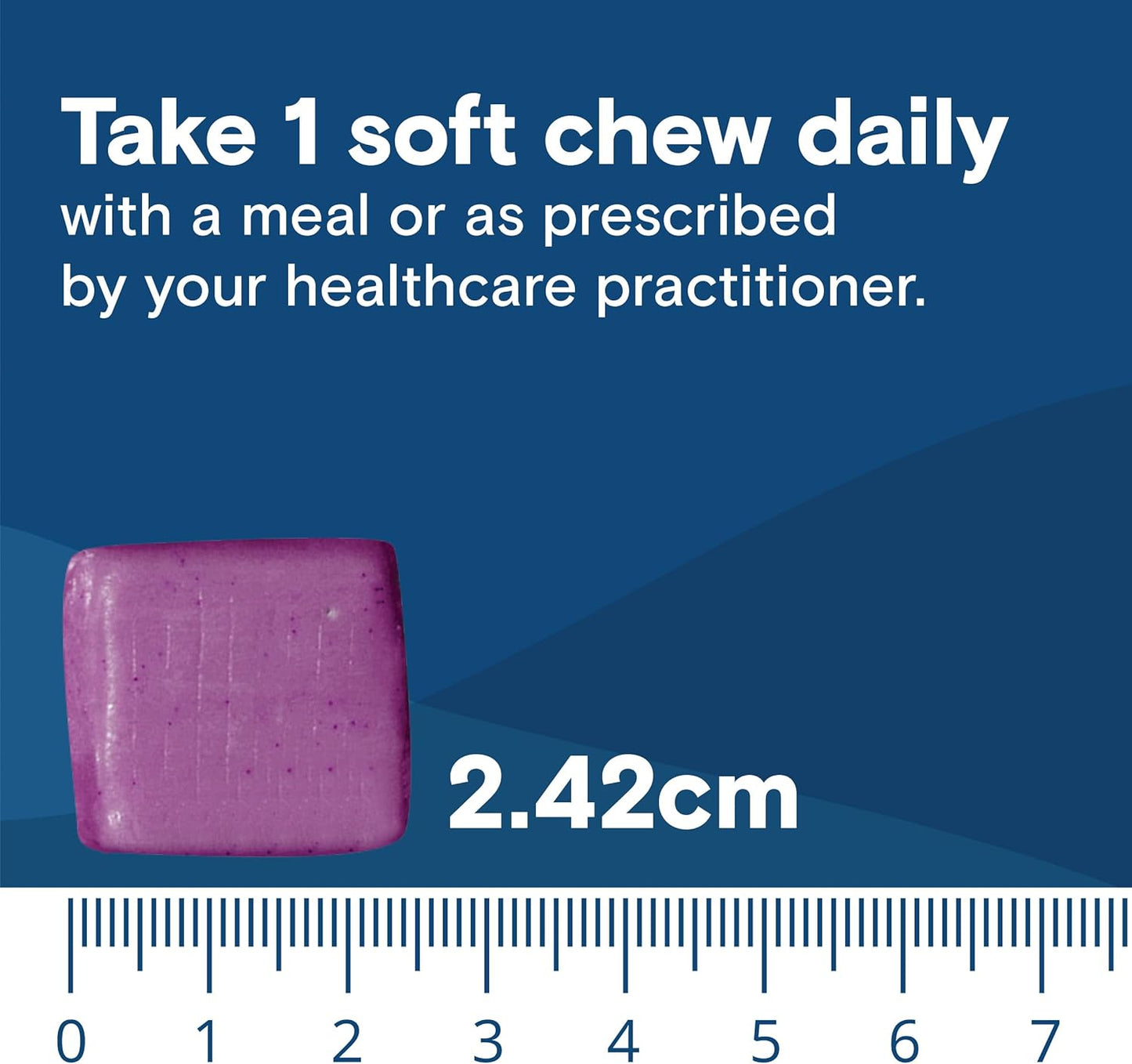 Women's Bariatric Fusion Iron Soft Chews with Vitamin C - Grape Flavor, Gentle on Stomach, 60 Count (2 Month Supply)