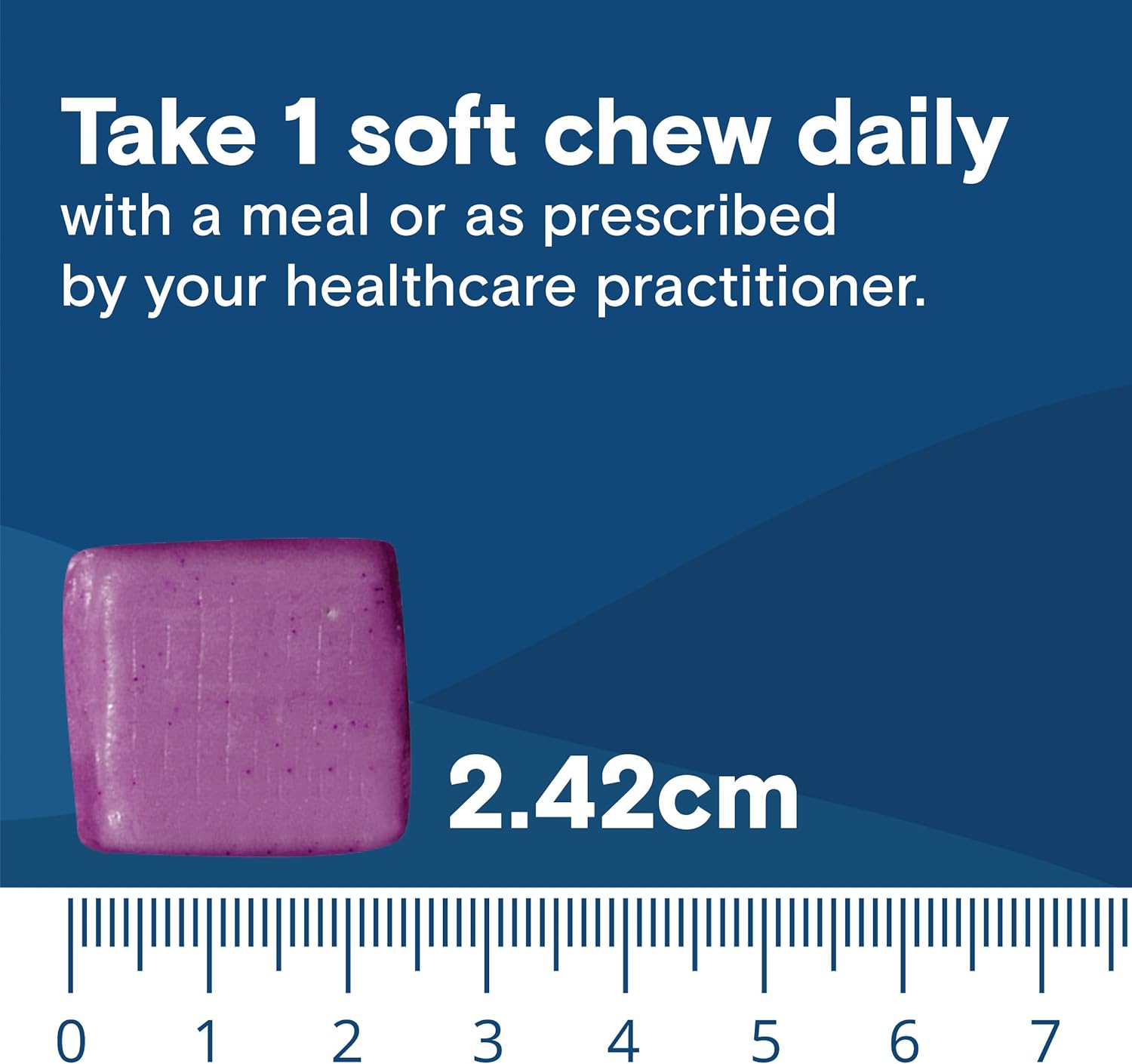 Women's Bariatric Fusion Iron Soft Chews with Vitamin C - Grape Flavor, Gentle on Stomach, 60 Count (2 Month Supply)