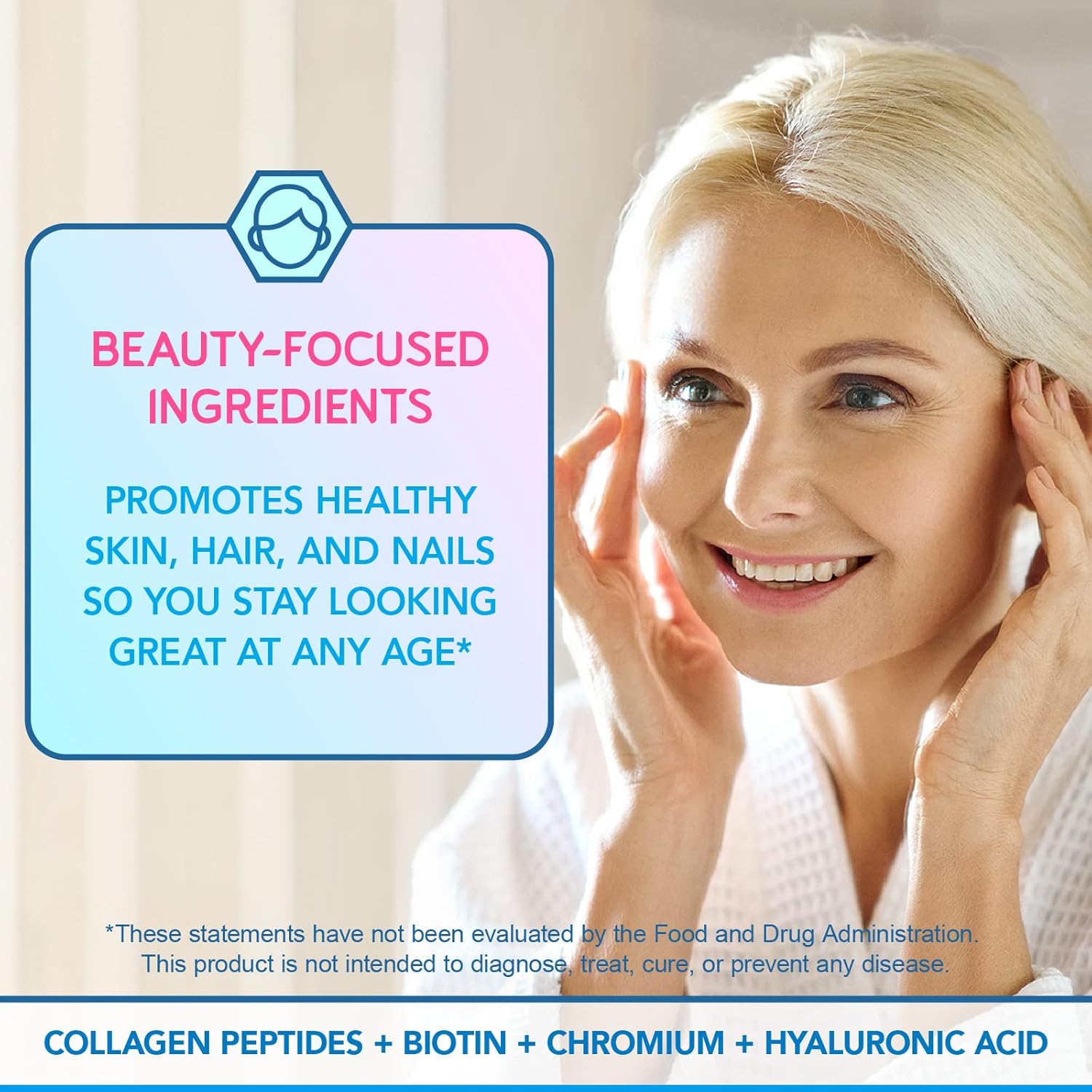 Women's Beauty Probiotics with Vitamin B-Complex by BioEmblem