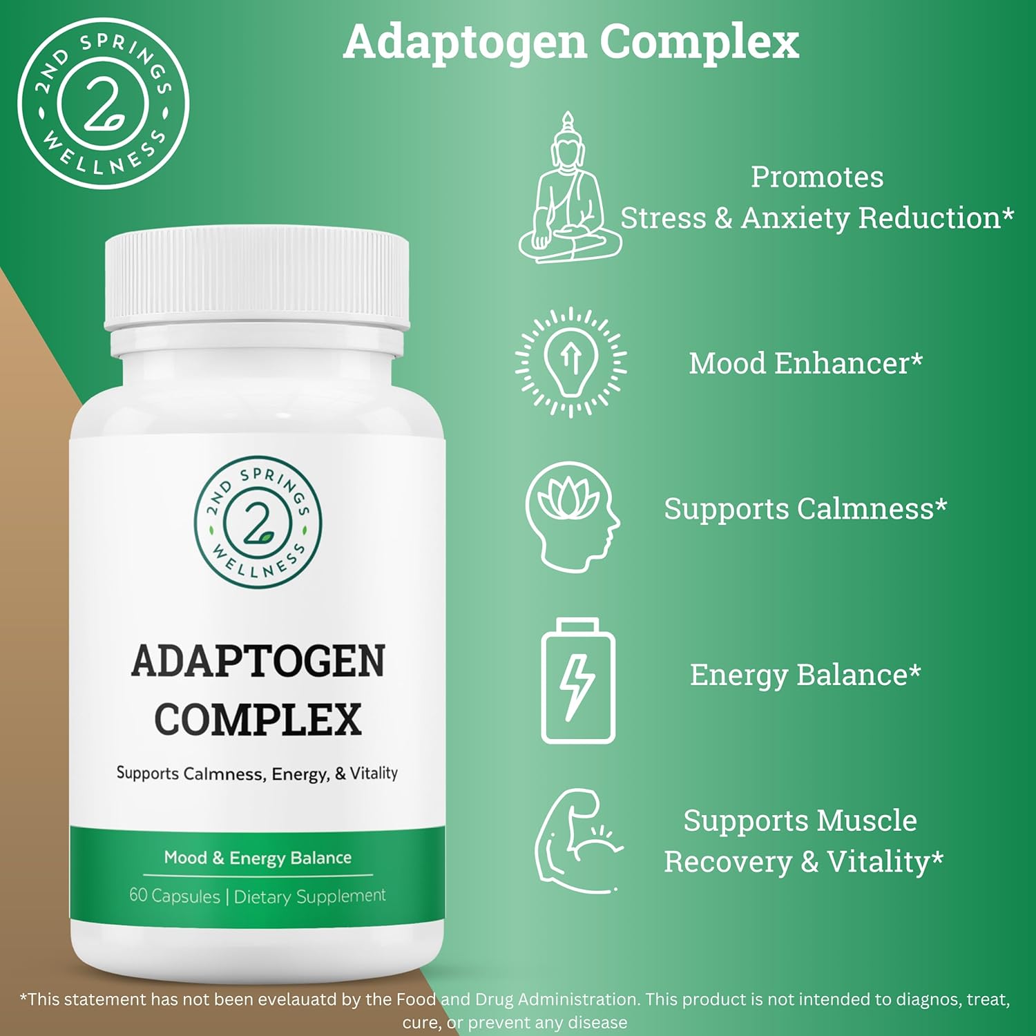 Women's Daily Essentials, Adaptogen Complex and Sleep Well Bundle for Improved Health and Wellness