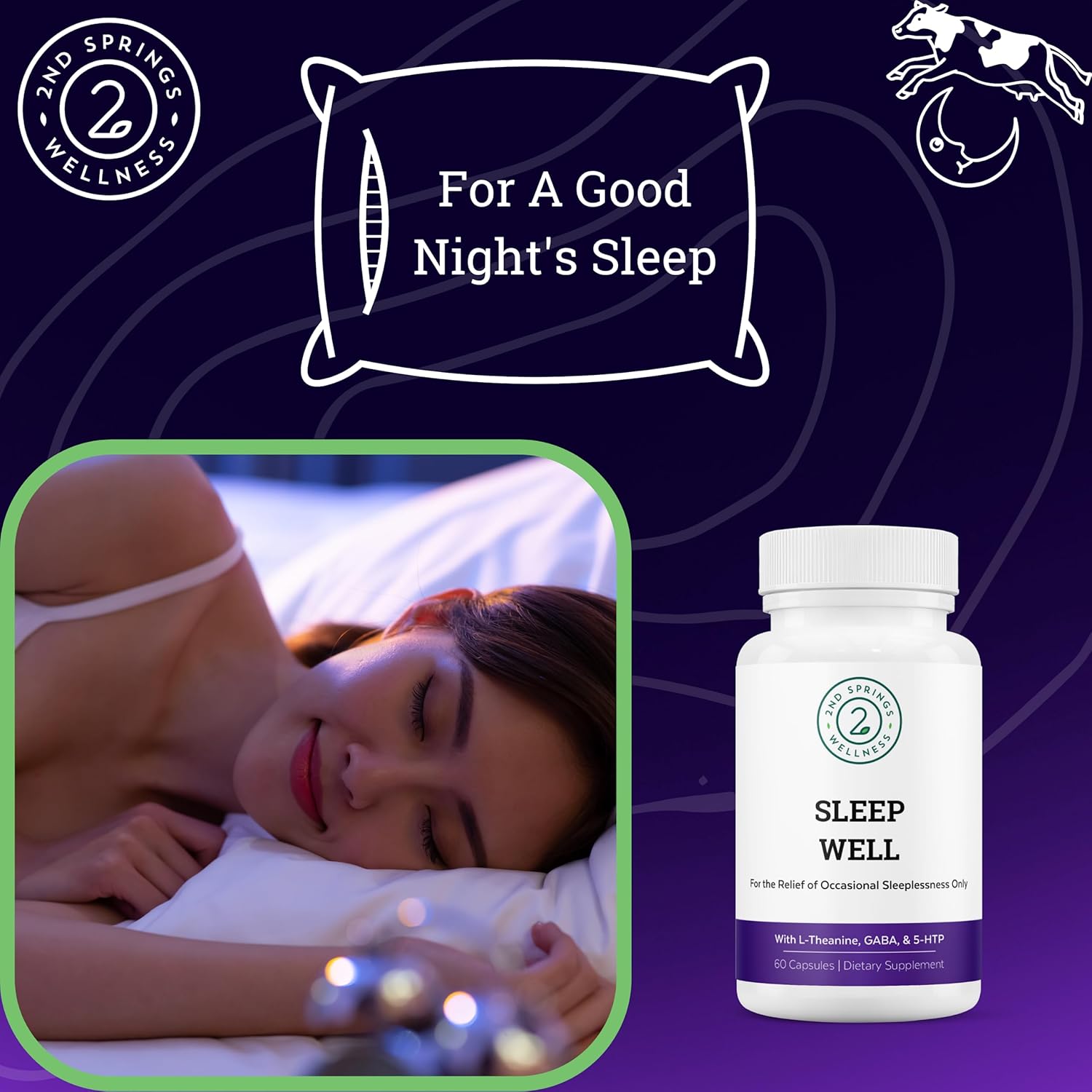 Women's Daily Essentials, Adaptogen Complex and Sleep Well Bundle for Improved Health and Wellness