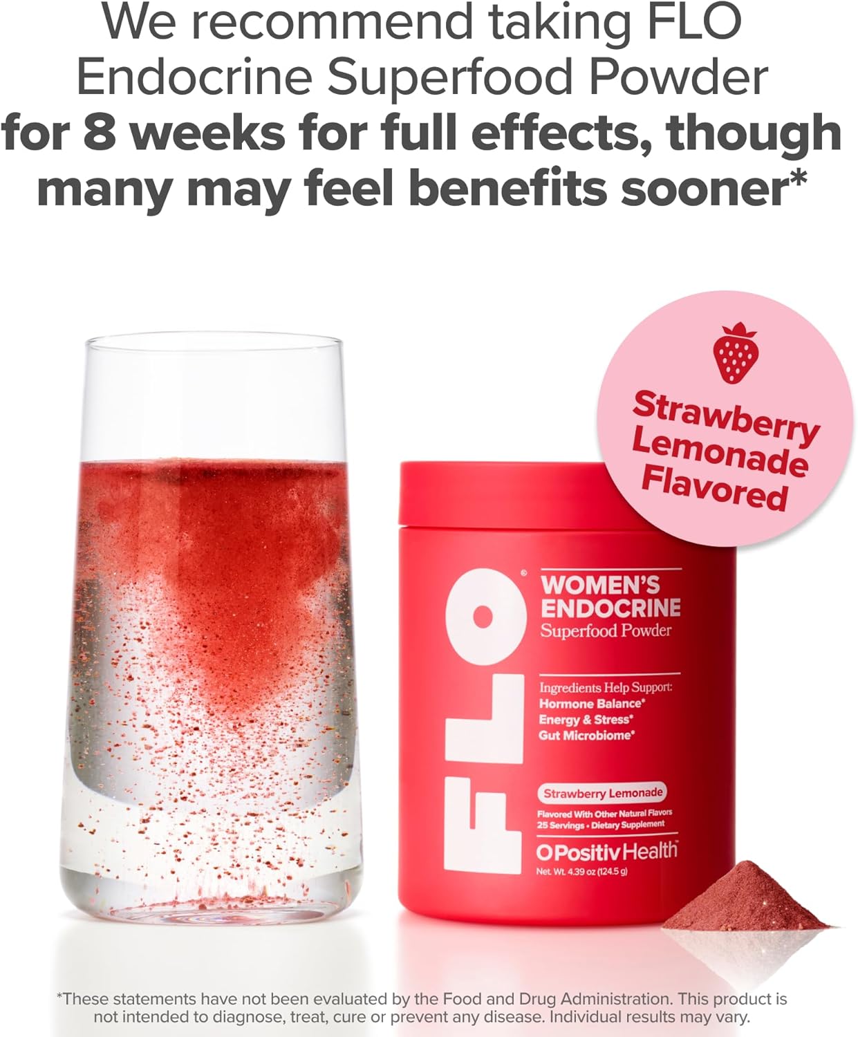 Women's Endocrine Superfood Powder with Rhodiola, DIM, and Red Superfoods - Supports Cortisol Levels, Hormonal Balance, Thyroid, and Gut Health - 25 Servings