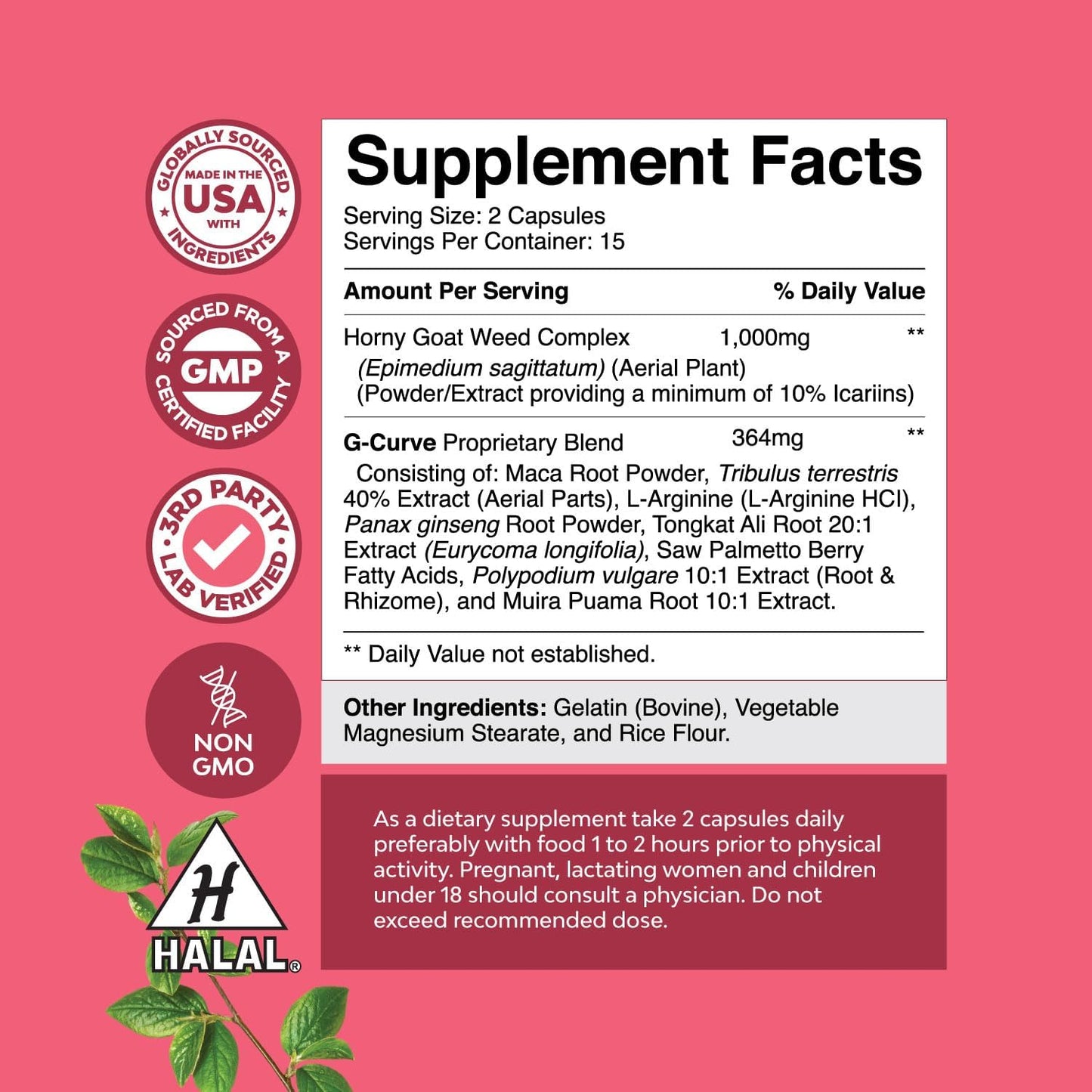 Women's Energy and Mood Boost Bundle: G Curve Horny Goat Weed + Liver Cleanse & Detox Formula - Herbal Liver Support Supplement for Performance