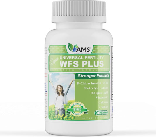 Women's Fertility Support Capsules with D-Chiro Inositol & DHA | Natural Preconception Vitamins for Ovulatory Health | 90 Capsules
