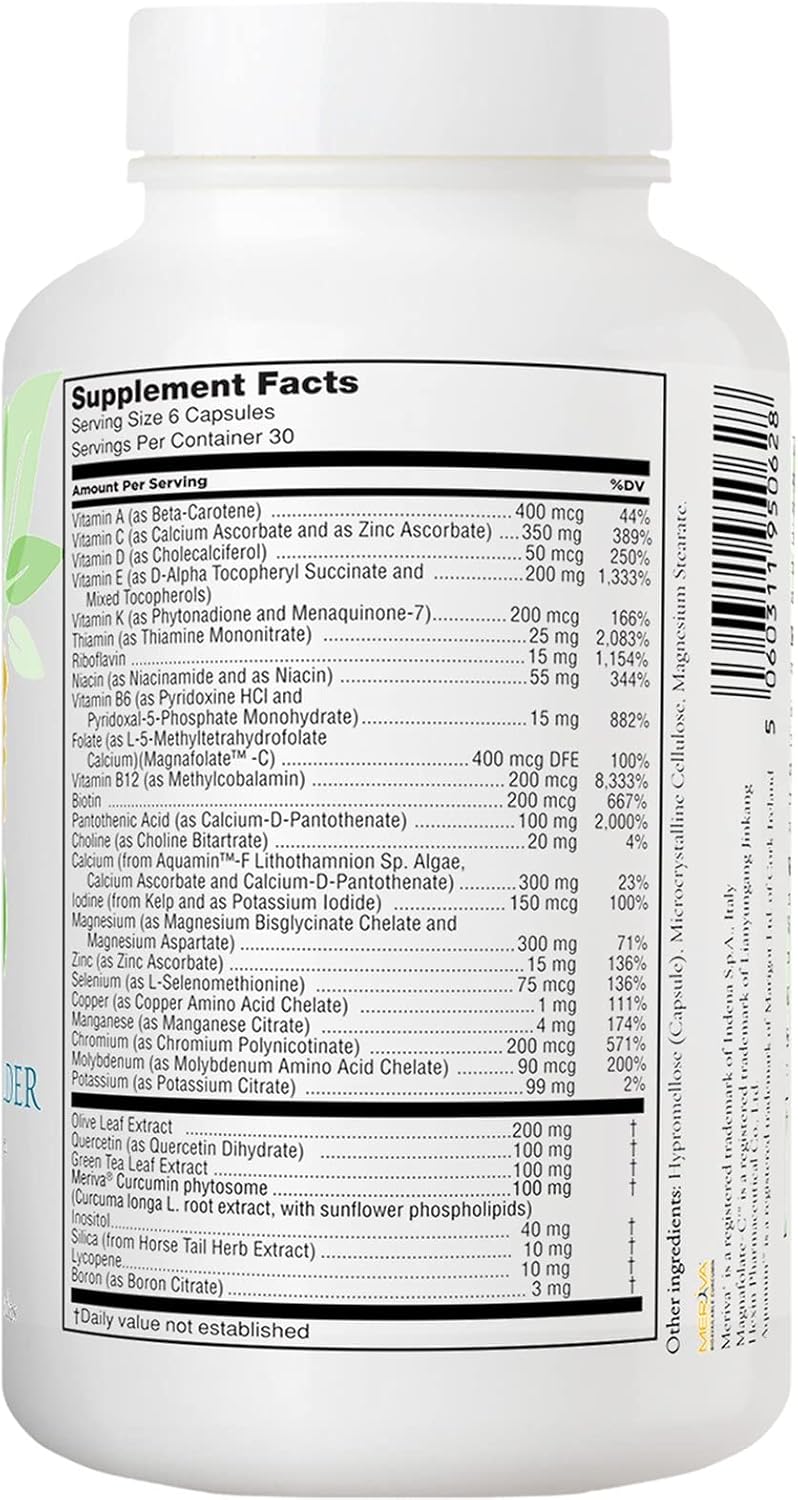 Women's Health Network Better Bones Builder: Specially Formulated Multivitamin for Women at Risk of Bone Health Issues - 180 Capsules