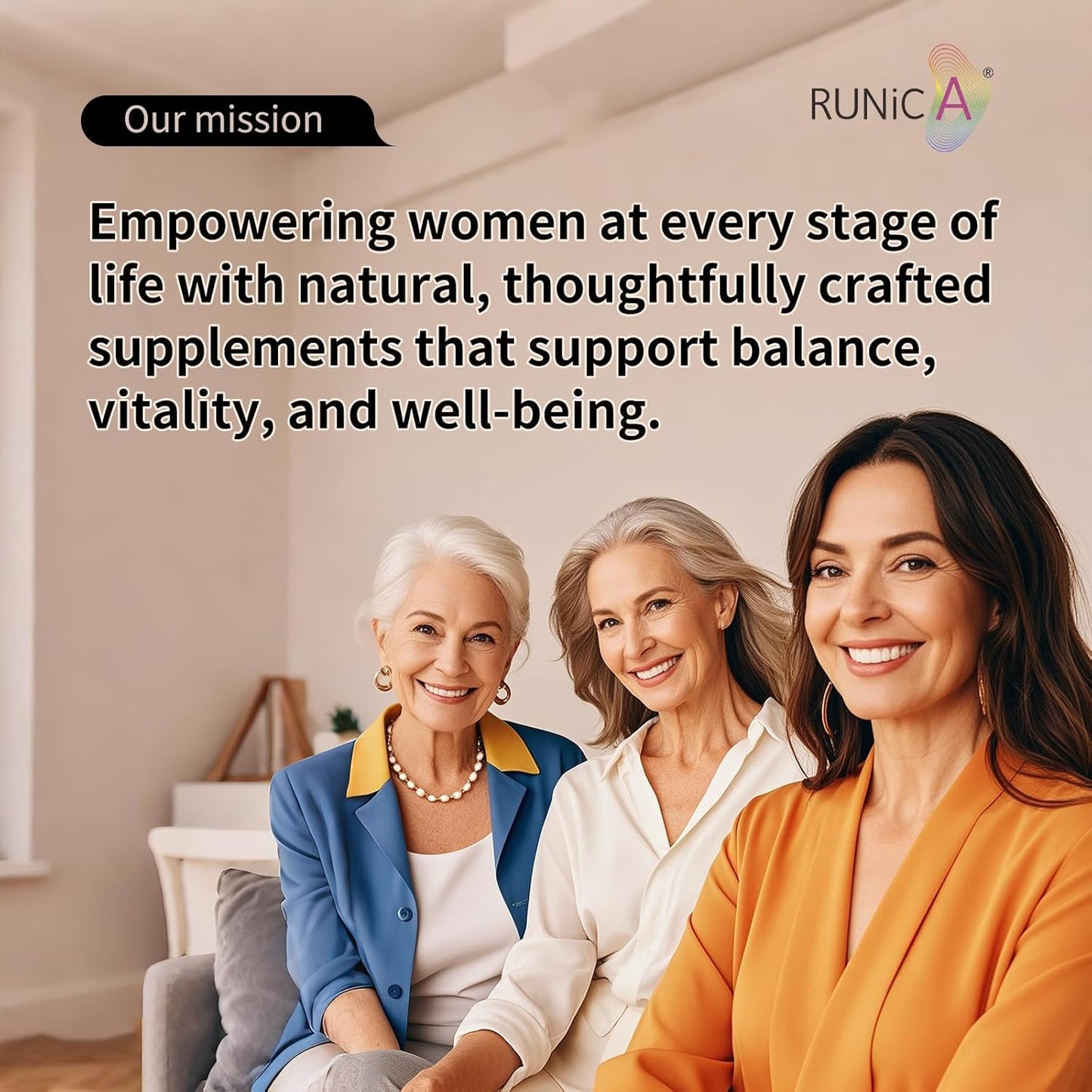 Women's Hormonal Balance & Skin Health Supplement - 4-in-1 Blend of Rose Hip, Soy Isoflavones, Evening Primrose & Pueraria Mirifica - 60 Vegan Capsules