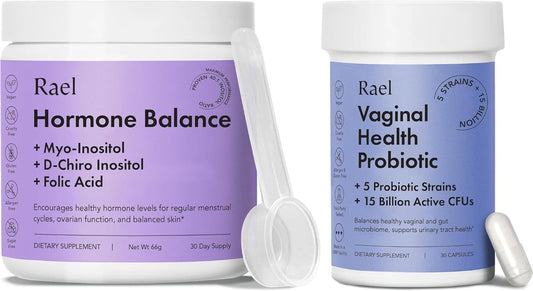 Women's Hormone Balance & Fertility Bundle with Probiotics & Digestive Support - 30 Day Supply
