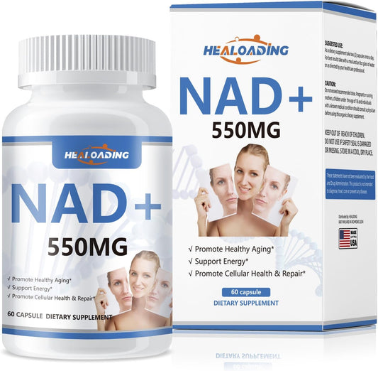 Women's Liposomal NAD+ Supplement with Resveratrol 550MG - Cellular Repair, Energy, and Aging Support
