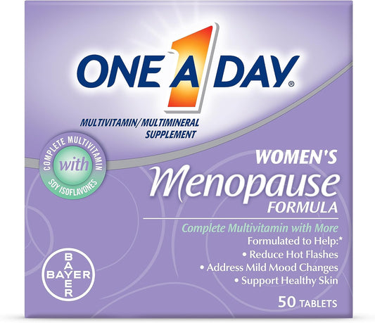 Women's Menopause Multivitamin with Vitamins A, C, D, E, Zinc for Immune Health Support