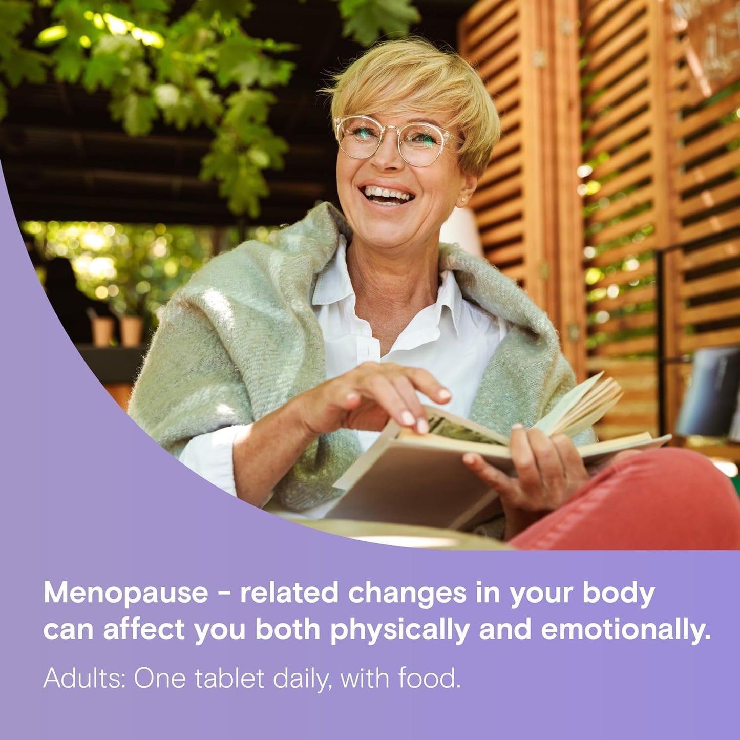 Women's Menopause Multivitamin with Vitamins A, C, D, E, Zinc for Immune Health Support