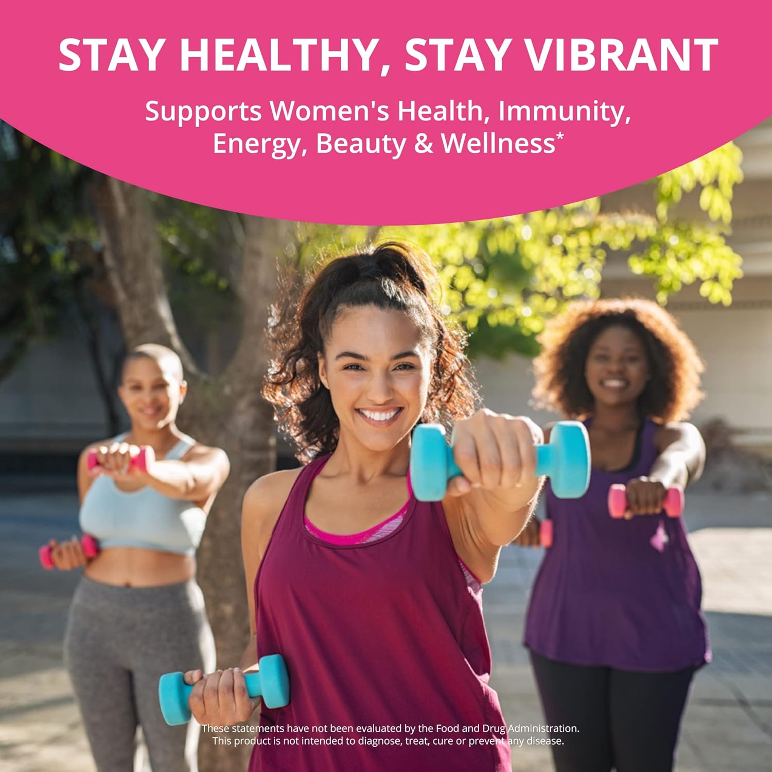 Women's Multi 18+ 39-in-1 Capsules with Horny Goat Weed, Maca, and Cranberry - Supports Women's Health - 60 Vegan Capsule Supplement