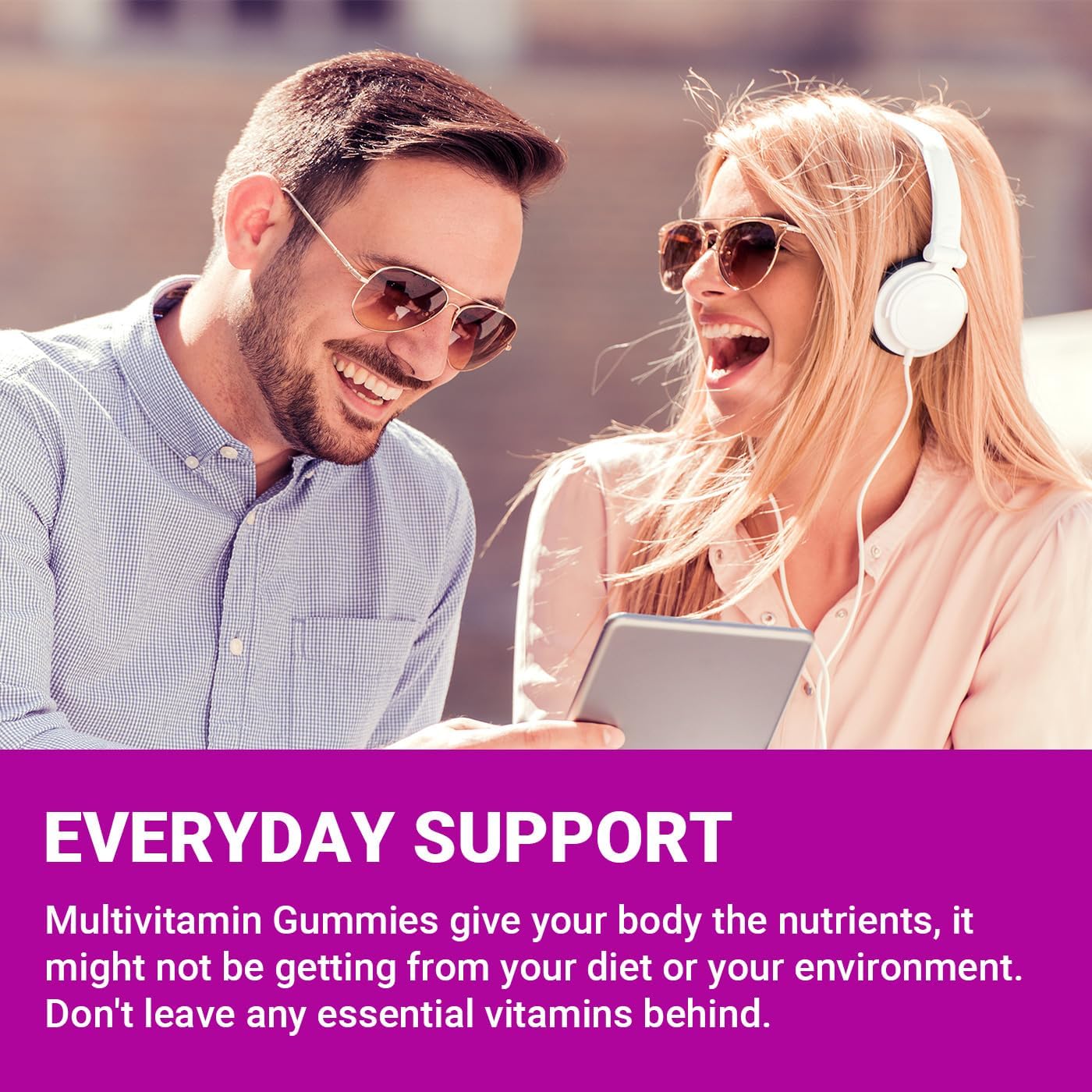 Women's Multivitamin Gummies with Methylated Nutrients, Iron, Vitamin D3, K2, and Calcium for Optimal Health