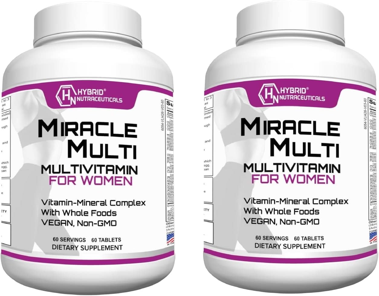 Women's Multivitamin with Probiotics, Biotin, Folic Acid, Enzymes + Fruit & Vegetable Blend - Immune Support, Heart Health, Energy: 60 Servings