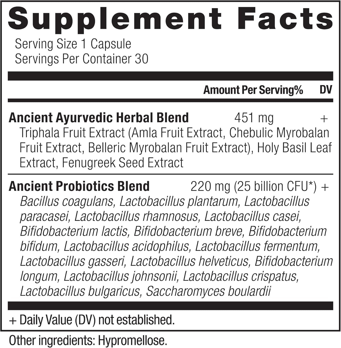 Women's Once Daily Probiotic with Superfoods Blend - 30ct, 25 Billion CFUs, Digestive & Immune Support, Bloating & Constipation Relief, Gluten Free