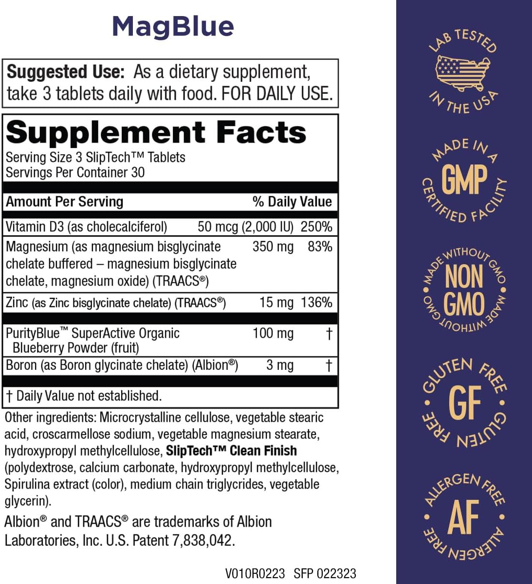 Women's Perfect Multi + MagBlue Bundle - Supports Urinary Tract Health, Immunity, Hair Skin Nails + More - Magnesium Bisglycinate, Vitamin D3 - Purity Products