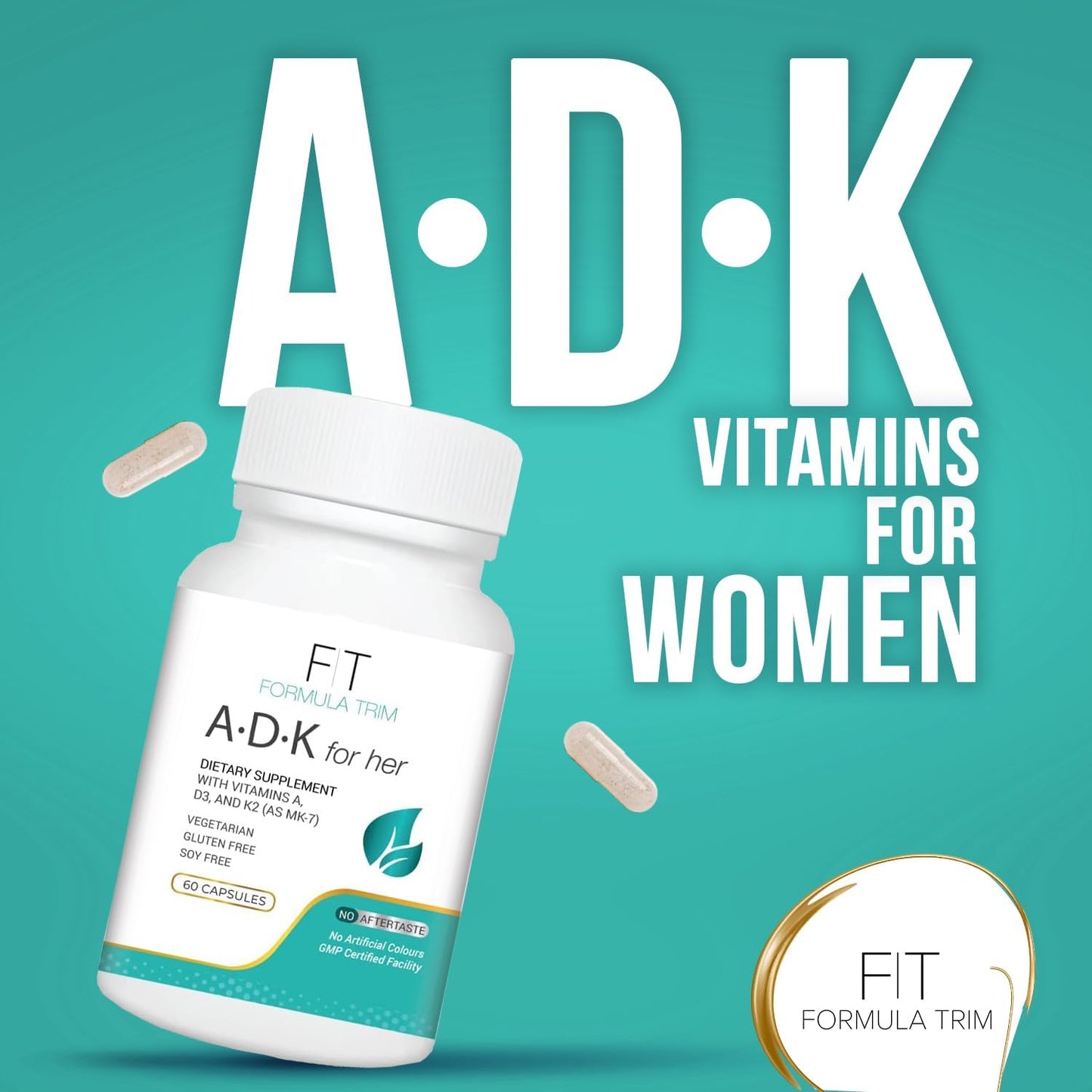 Women's Plant-Based Weight Management Formula with added ADK Support