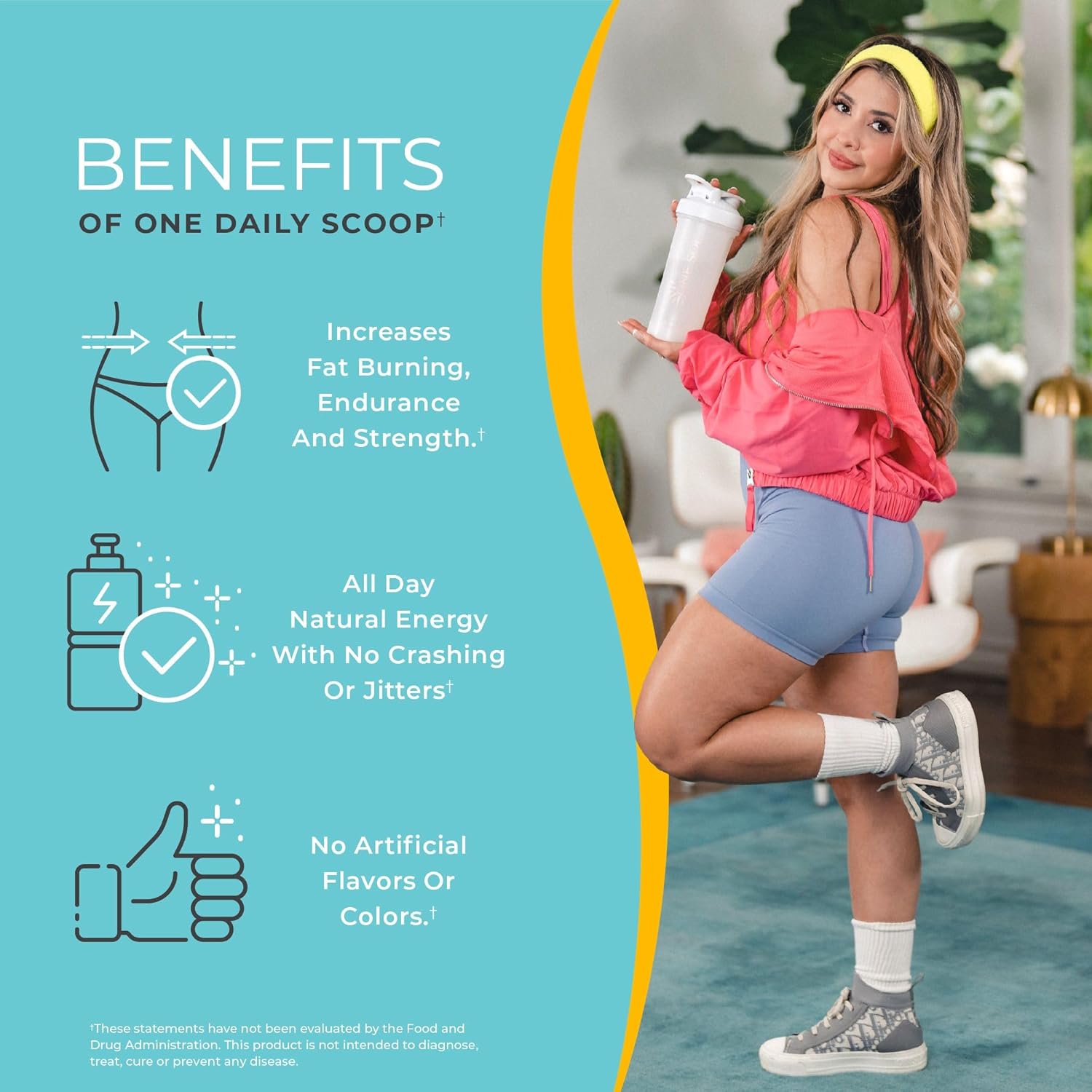 Women's Pre-Workout Supplement for Enhanced Pump and Focus, No Jitters or Crash, Natural Ingredients, Vegan and Gluten Free, Fruit Punch Flavor