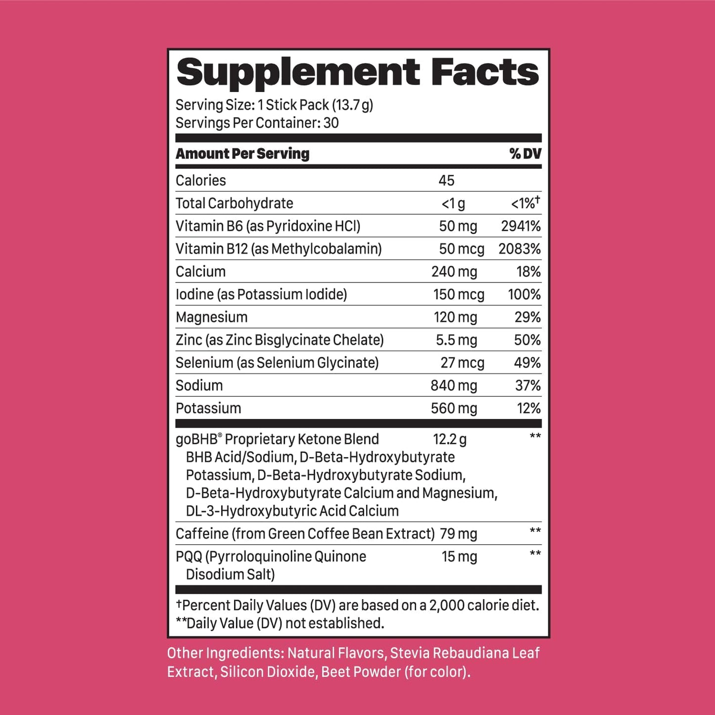 Women's Real Ketones Intermittent Fasting Drink Mix - BHB Exogenous Ketones Powder with Electrolytes & Green Coffee Bean Extract for Energy, Focus, and Hormonal Balance Support - Watermelon Flavor - 10ct