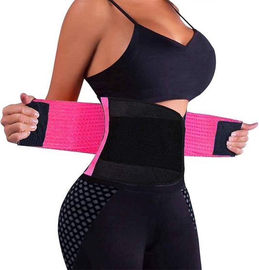 Women's Waist Trainer Belt - Cincher Trimmer for Slimming - Sport Body Shaper Girdle Belt (Upgraded)