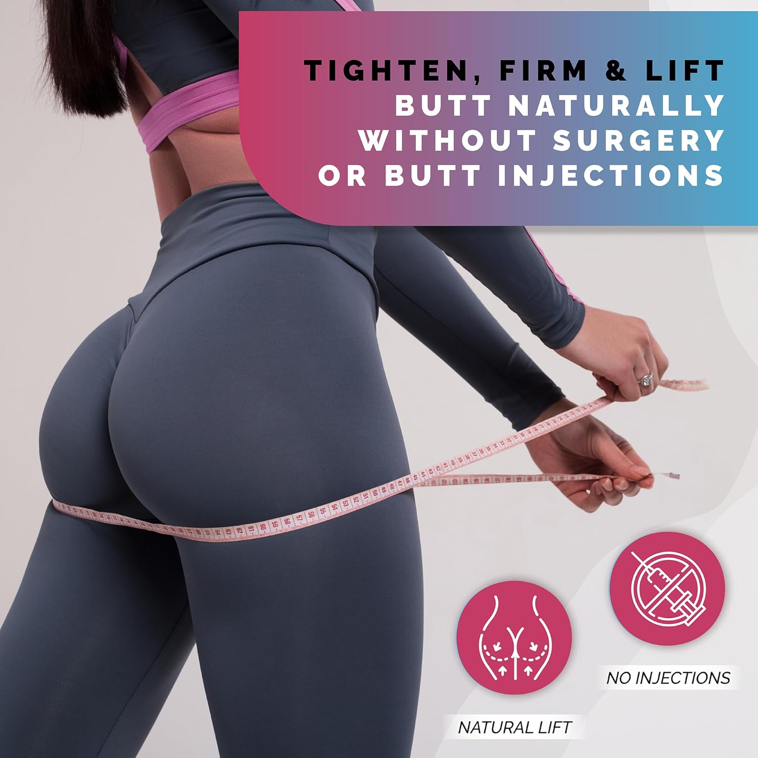 Women's Weight Gainer Pills for Curves & Big Booty - Booty Builder Supplements for Butt Growth - Aguaje Butt Enhancer Products