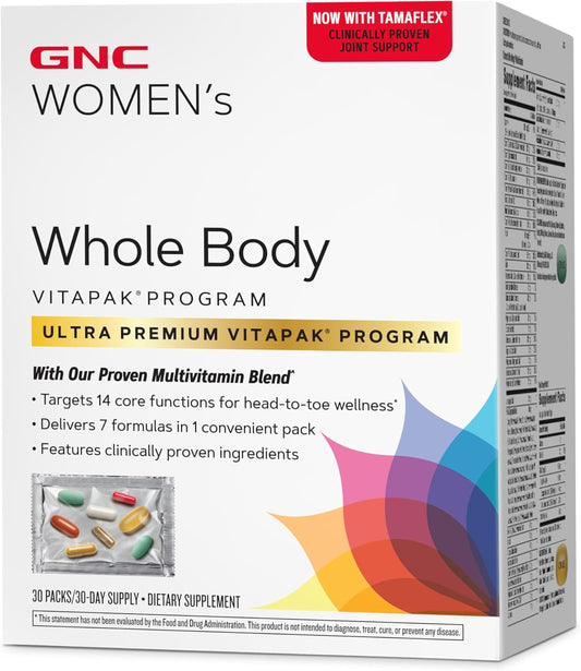 Women's Whole Body Vitapak Program by GNC - 30 Servings