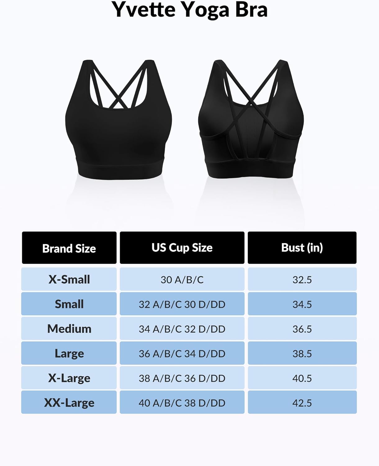 Women's Yvette Yoga Cloud Series Sports Bra - Lightweight Low Impact Spaghetti Strap with Mesh Splicing