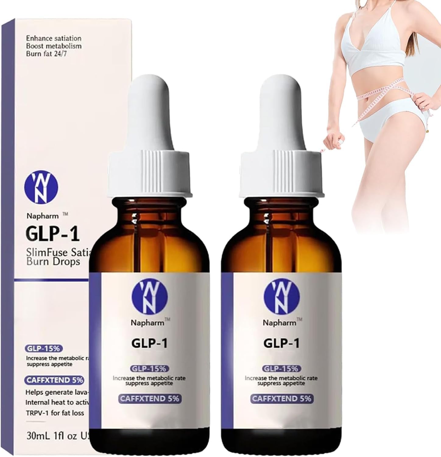 WW&NAPHARM Vitamin Drops for Metabolism Boosting in Men and Women