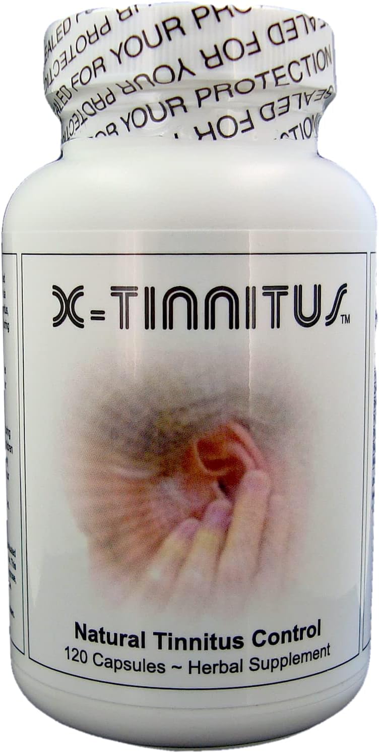 X-Tinnitus: Natural Remedy for Tinnitus - 120 Capsules - Made in USA